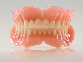 Image of upper and lower dentures